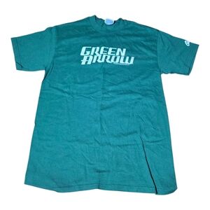 Hanes Heavyweight Green Arrow‎ Green Lantern 2001 T-Shirt Medium Green B30